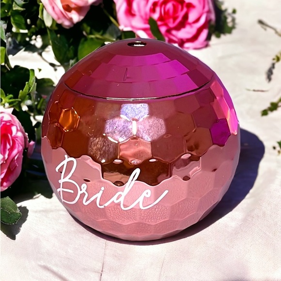 NWT BRIDE Pink Disco Ball Cup - Picture 3 of 3